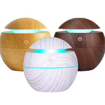 Wood Grain Aroma Diffuser Humidifier