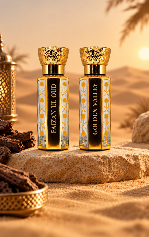 Faizan Ul Oud &amp; Golden Valley 🖤 | Premium Attar Deal | SK Brand