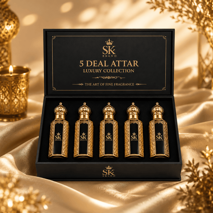 SK Brand Special Luxury Vibe Fragrance Bundle (5 in 1) with Premium Gift Box