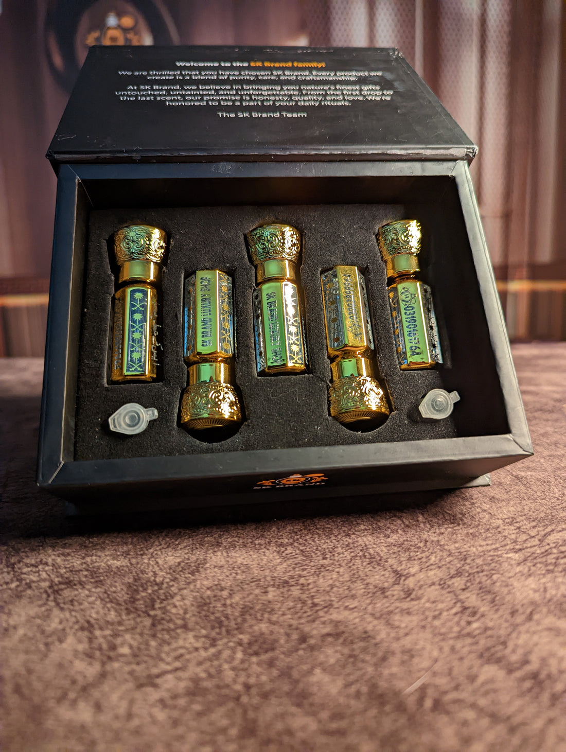 SK Brand Special Luxury Vibe Fragrance Bundle (5 in 1) with Premium Gift Box