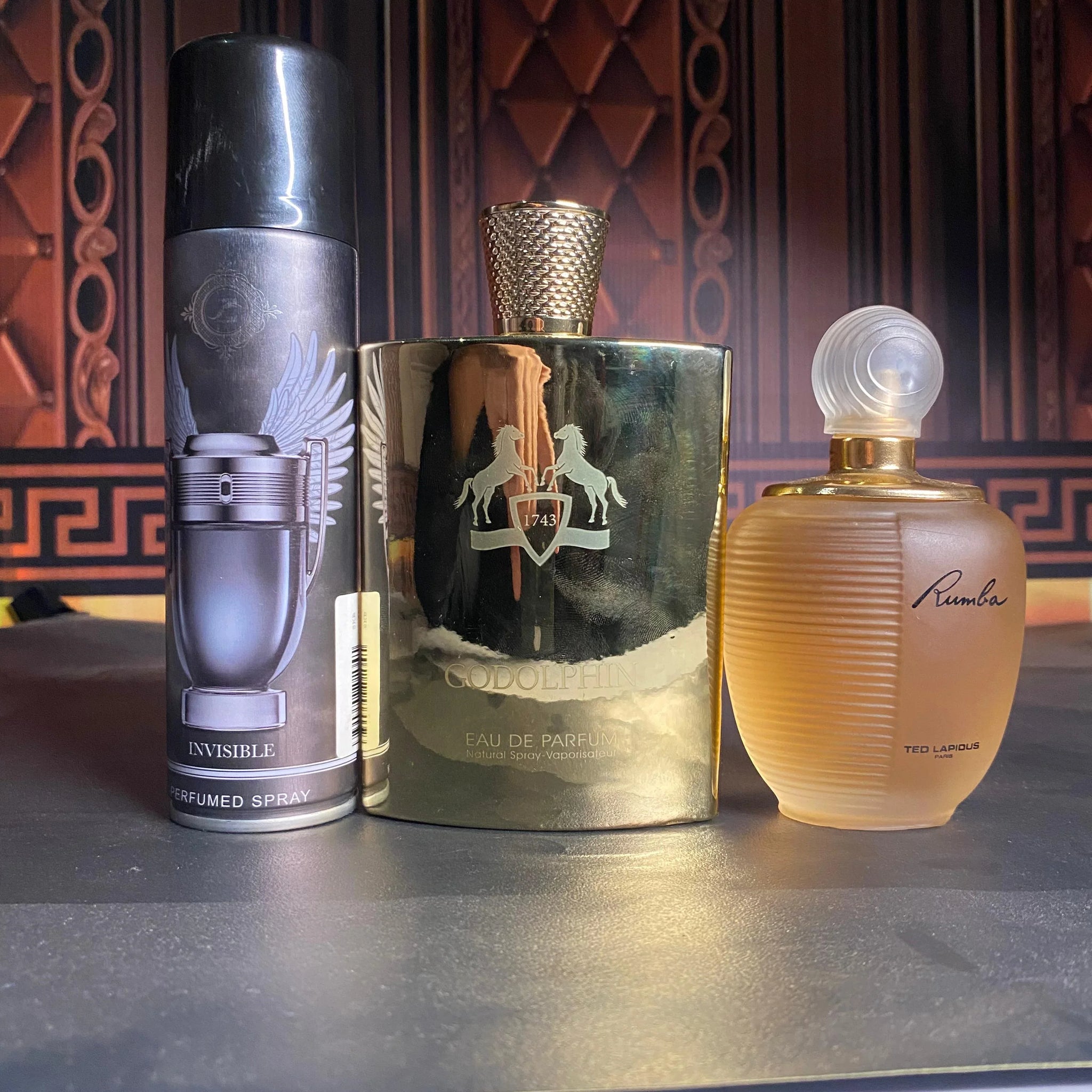 GoDolphin And Rumbo Perfume 100/100mL With Free 50mL Body Spray