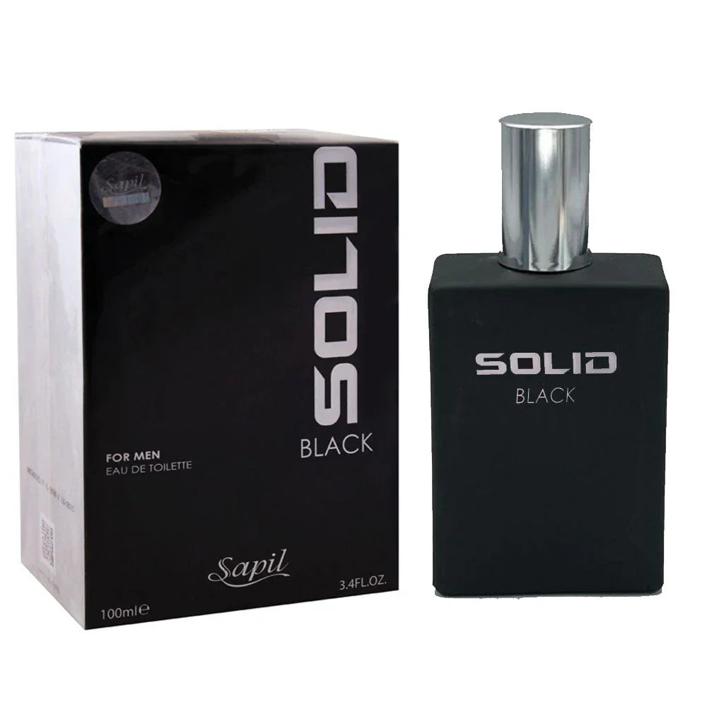 SOLID BLACK" by Sani